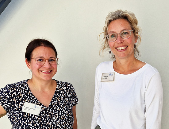 Die Demenzbeauftragten des Klinikums Lüneburg: Katrin Müller-Dümke und Steffi Wiards